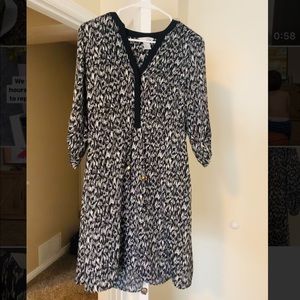 H&M button summer dress